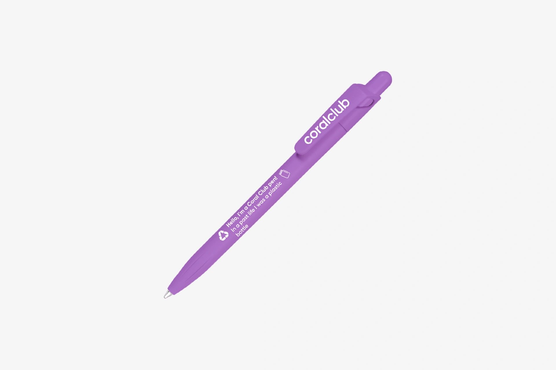 Pen PET-RECYCLED / Pero z recyklovaného plastu, fialové
