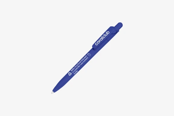 Pen PET-RECYCLED / Pero z recyklovaného plastu, modré