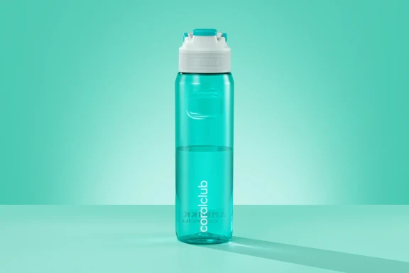 Plastová fľaša Kambukka Elton 1000 AQUA